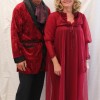 Smoking jacket and negligee set